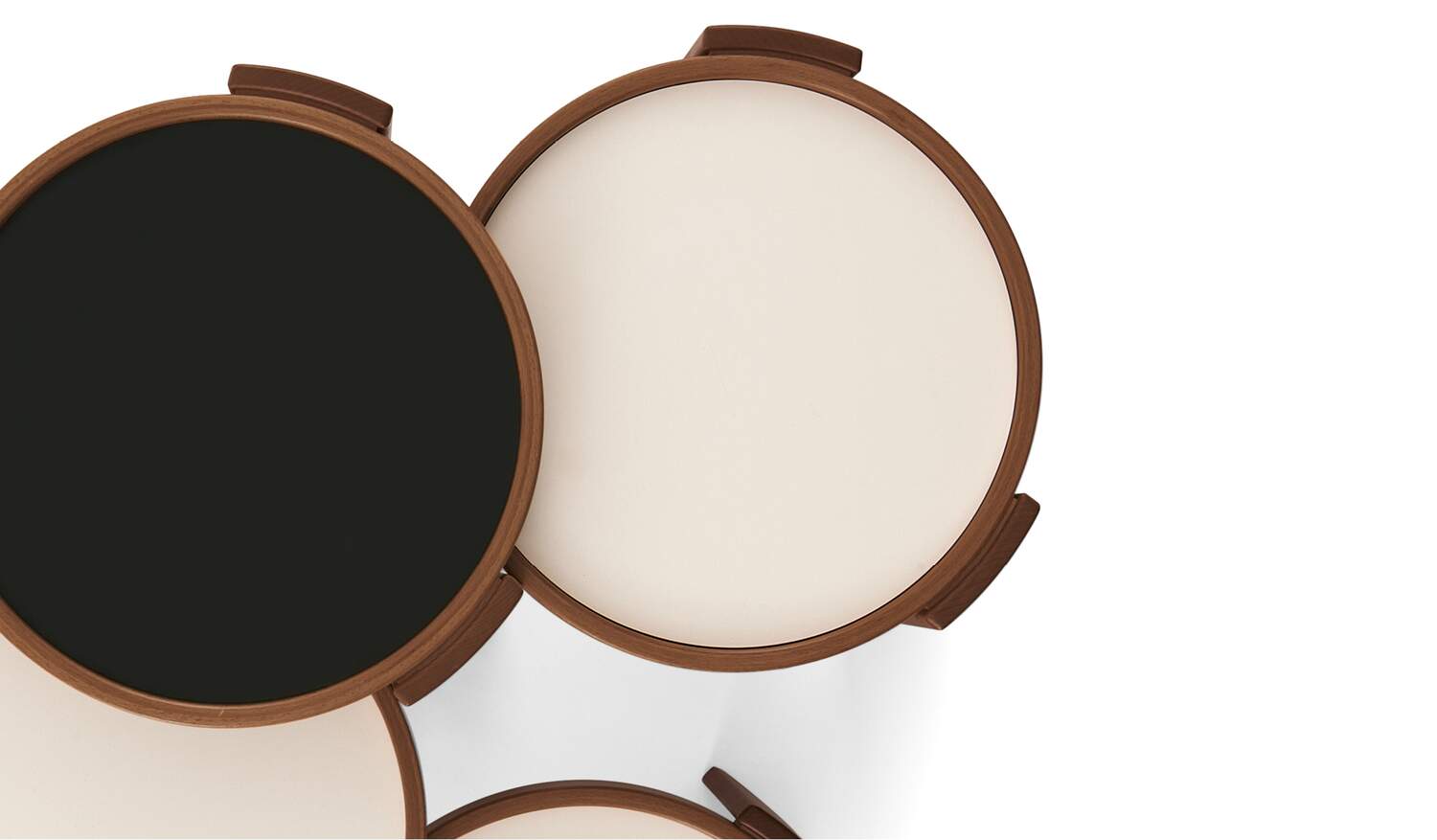 780/783 Round low table by Gianfranco Frattini